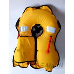 150N EN / ISO Automatic Inflatable Life Jackets 210D Nylon TPU Single Air Chamber