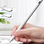 Custom Silver / White Tablet Stylus Pencil For Digital Writing / Drawing for sale