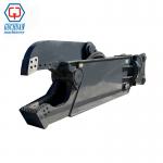 GCE-28 Hydraulic Shear for 20-28 Ton Excavators with 130 Ton Cutting Force and TDNM450 Steel Plate for sale