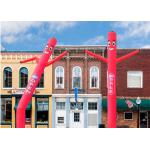 Customer Logo Airman Balloon Inflatable Air Sky Dancer Man With Blower for sale