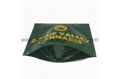 China 20mic Resealable Mylar Stand Up Pouch With Custom Label supplier