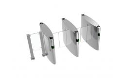 China Optical Passage Clear Acrylic Sliding Lane Barrier TCP IP For Pedestrian supplier