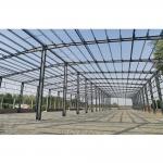 Bolt Connection Galvanized Prefabricated Steel Structures Warehouse Aws D1.1 Welding for sale