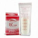 Custom Made Plastic Pouches Packaging , Breast Milk Storage Bag for sale