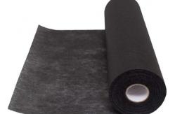 China Black Meltblown Nonwoven Fabric 30GSM For Black Face Masks N95 KF94 supplier