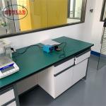 Professional Installation Chemistry Laboratory Furniture Lab Workstation With Drawers  Smooth Surface for sale