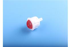 China UL Approval Round Rocker Switch 22MM Latching With Nylon / PC Shell Material supplier