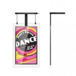 Window Advertising 2 Sides 55 Non Touch Kiosk With LCD Display