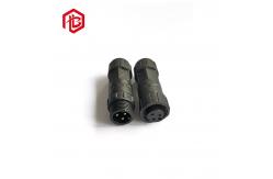 China Push Locking M12 Assembled female and male Waterproof Circular display Connector supplier
