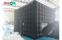 China Marquee Party Camping Inflatable LED Tent With Air Blower supplier