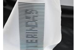 China Custom 1mm Silicone Logo Heat Transfer Labels Printing For Clothing supplier