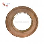 Cu86Mn12Ni Precision Alloy Manganin Copper Alloy Strip Customized Size