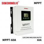 60v Auto 60 Amp Mppt Charge Controller Max PV 180V For Commercial Solar Systems for sale