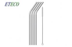 China House Hold Reusable Drinking Straws , Drinking Metal Cocktail Straws supplier