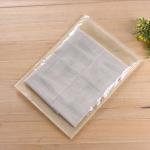 Zipper / Top Closure CPE Packaging Bags Tear Resistant For Socks for sale