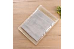 China Zipper / Top Closure CPE Packaging Bags Tear Resistant For Socks supplier