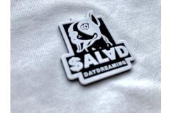 China Custom Made Soft 3D Rubber Silicone Embossed Patches supplier