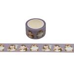 Custom Printed Craft Decorative 15mm Glitter Washi Paper Tape