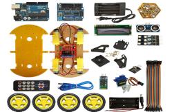 China Intelligent Bluetooth Tracking Obstacle Avoidance Robot Smart Car with LCD supplier