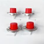 Tinplate Camping Cartridge Butane Gas Valve One Inch Long Using Life for sale