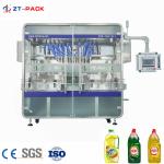 4kw PLC Detergent Filling Machine 700b/H Dishwashing Liquid Filling Machine for sale