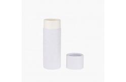 China Luxury Coated Paperboard Tube Packaging Box with Custom Design Recyclable supplier