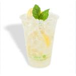 Logo Printed Compostable Cups Clear Environmentally Friendly Plastic Cups 20oz for sale