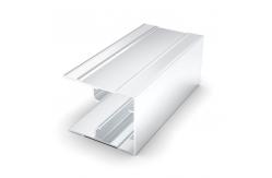 China Shiny Silver Interior Sliding Window 6063 Aluminum Channel Extrusions supplier