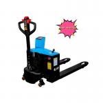 CE Certified Hydraulic Li Ion Pallet Truck With Weighing Scale 750W Drive Motor for sale