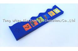 China Funny animal sound books toddlers , 6 button noisy farm sound book supplier