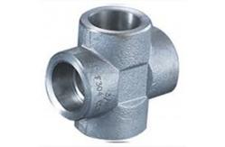 China ASME B16.11  3000Lb-9000lb  Forged welded Cross with  NPT Thread supplier