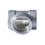 304 304L 316 316L High Pressure Stainless Steel Fittings Equal Tee socket welding for sale