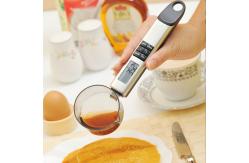 China Silver Digital Measuring Spoon , Kitchen Spoon Scale With Replaceable Heads supplier