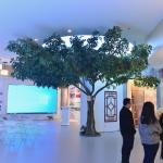 Customized Height faux banyan tree fire resistant Large Commercial Ficus Artificial Tree For Indoor Decoartion for sale