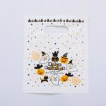 China Food Die Cut Handle Plastic Bags Packaging 20x30cm Take Away Plastic Bags Customized for sale