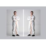 Long Sleeve Disposable Protective Coverall PP + Microporous Film Material for sale