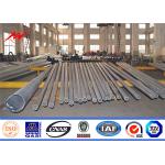 21m Hot Dip Galvanization Steel Tubular Pole Electric For Electrical Transmission for sale