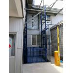4M Vertical Travel 1000Kg Load Guide Rail Elevator Lifting Platform with Transport Systems for Cargo Lifting for sale