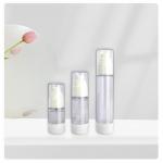 AS Airless 15ml Fine Mist Sprayer Transparent Vacuum Fine Mist Bottle 30ml 50ml for sale