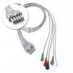 One-Piece Patient Monitor Cable 3/5 Leads ECG Cable for sale