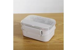 China Divided Bento Plastic Lunch Boxes supplier