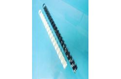 China 21 Rings Notebook Plastic Binding Comb , Plastic Binding Rings 12.7mm Pitch supplier