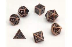 China Practical Hand Pouring Metal Gaming Dice , Wear Resistant Cool Metal Dice supplier