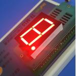 Super red 1.0 common anode single digit 7 segment led display for digital panel meter for sale