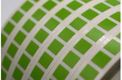China 1mil Green Matte 6mmx5mm High Temperature Resistant Polyimide Label supplier