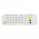 Industrial Silicone Rubber Keypad with Optional LED Backlight for sale