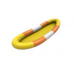 PVC Inflatable Water Pool White Yellow Orange Color 2.5m For Children for sale