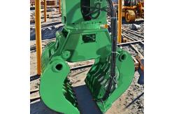 China XCMG Trackhoe Excavator Shear Hydraulic Rotating Grapple For Demolition supplier