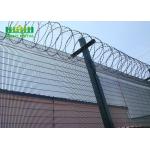 heavy duty 4mm Wire Anti Climb Security Fencing for sale
