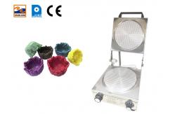 China Electric Waffle Ice Cream Cone Making Machine For Restaurant supplier